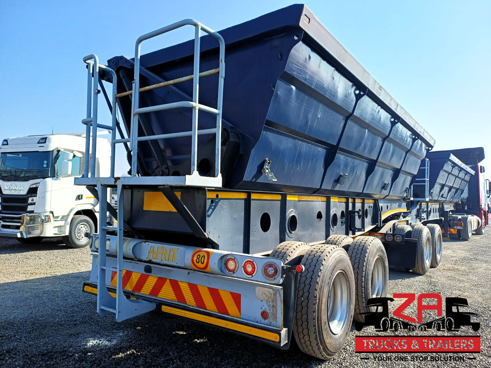 2016 AFRIT 40 CUBE SIDE TIPPER